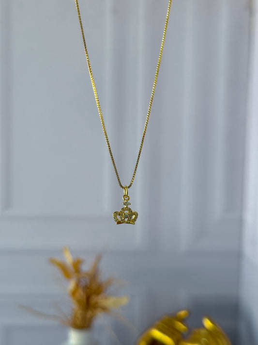 Cadena corona pequeña