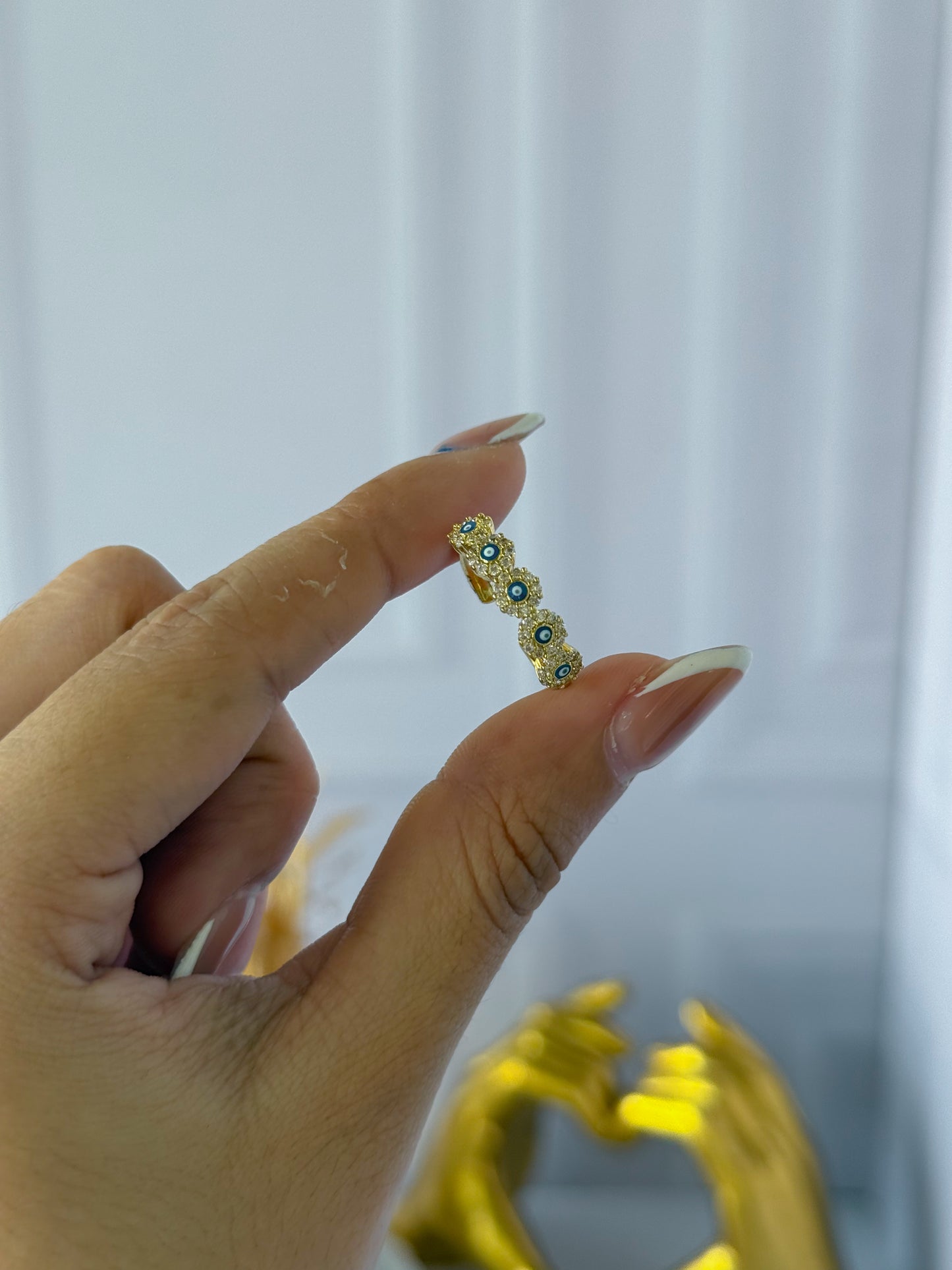 Anillo ojo turco pequeño