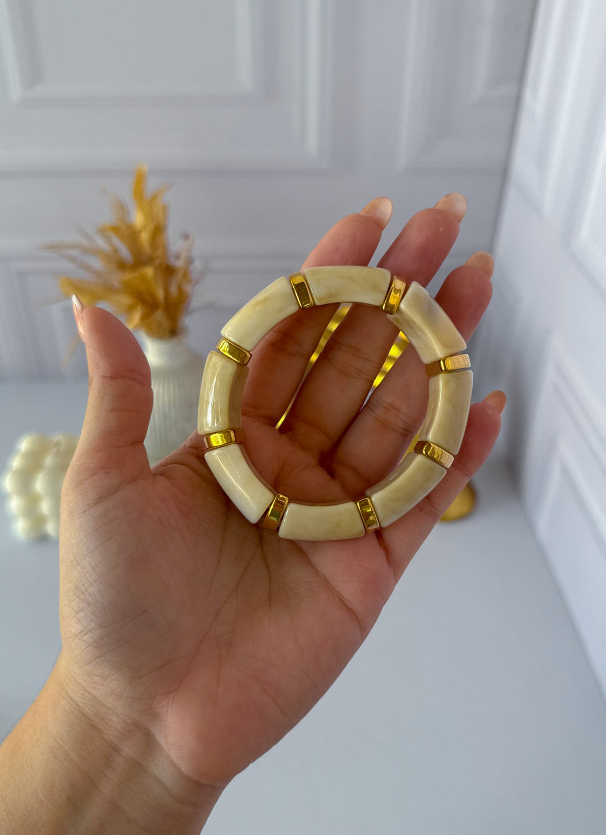 Brazalete acrílico grueso