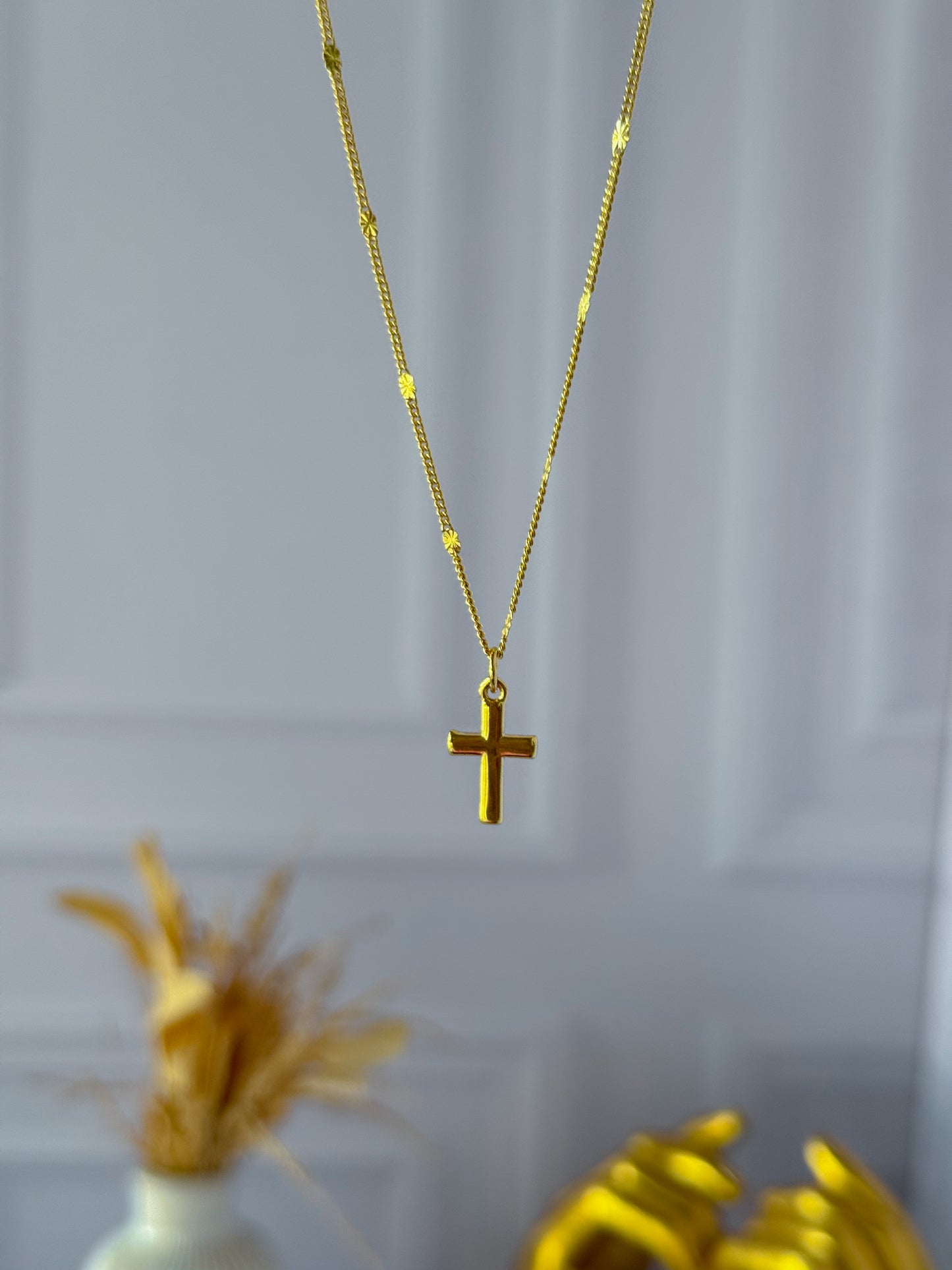 Cadena Cruz sencilla