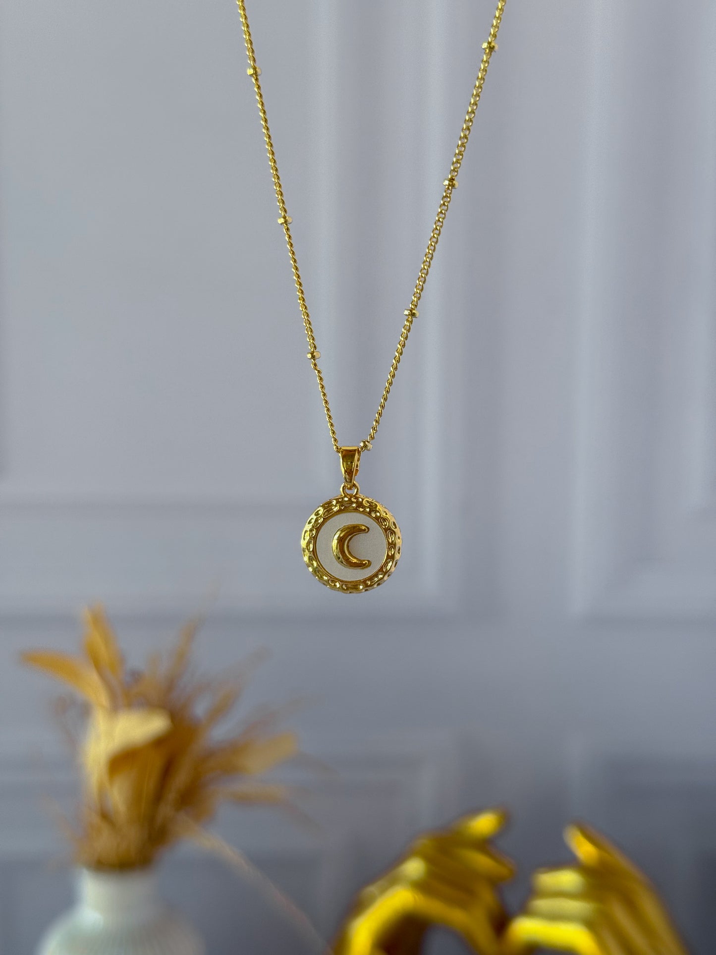 Cadena Luna nacarada