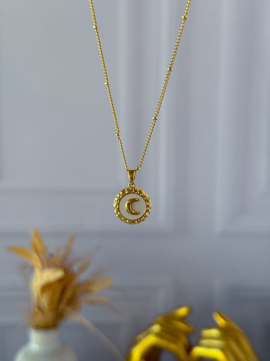 Cadena Luna nacarada