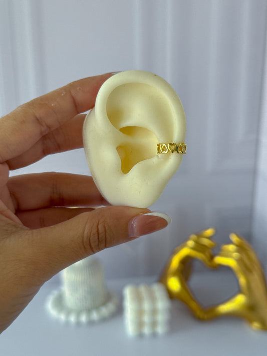 Ear cuff corazón