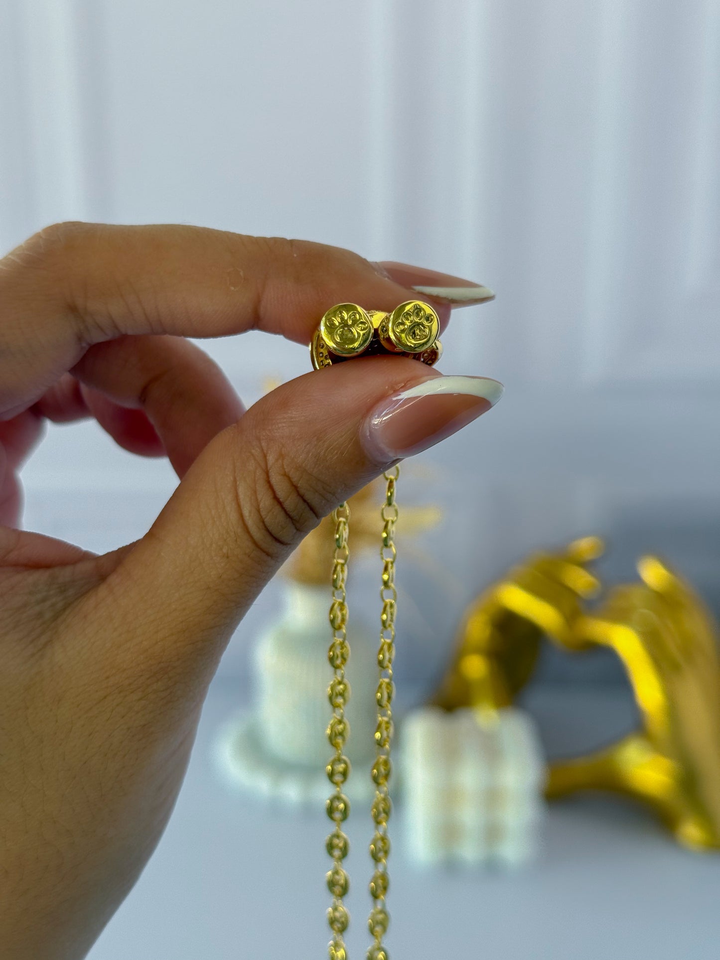 Cadena osito artículo tejido Gucci