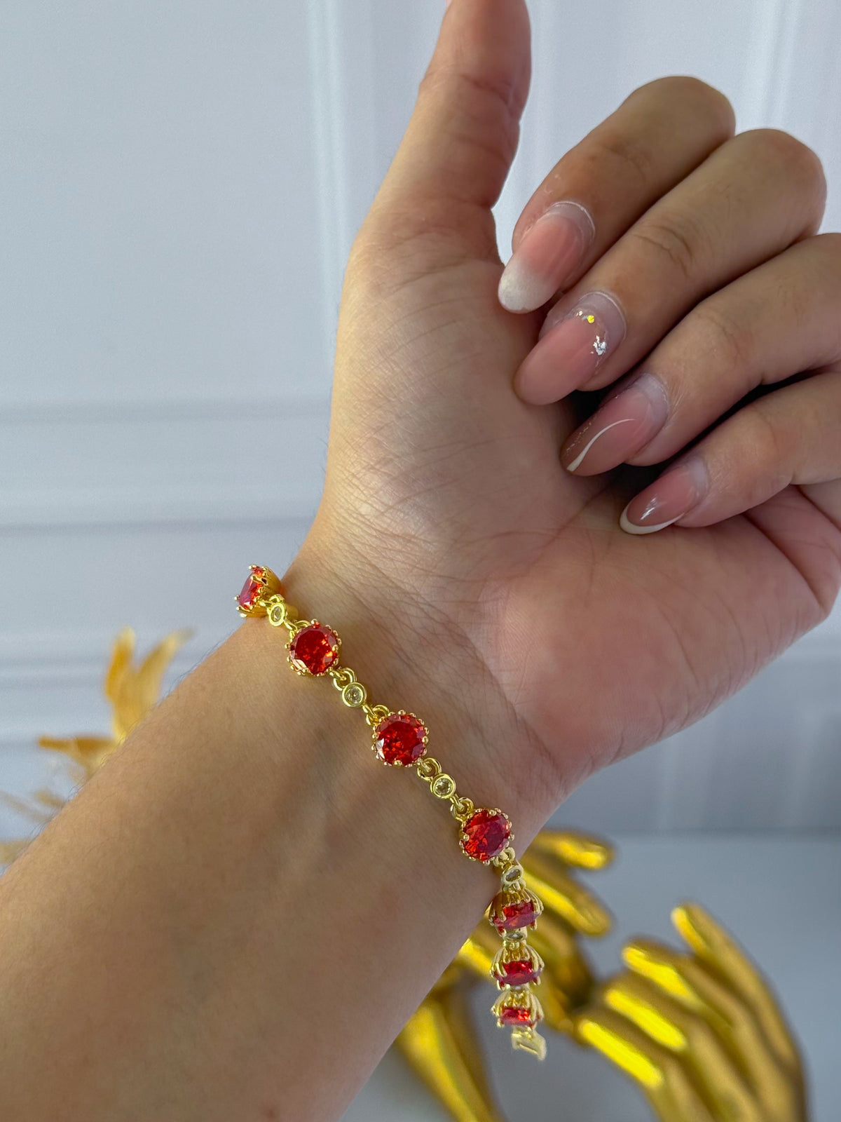 Pulsera princesa roja