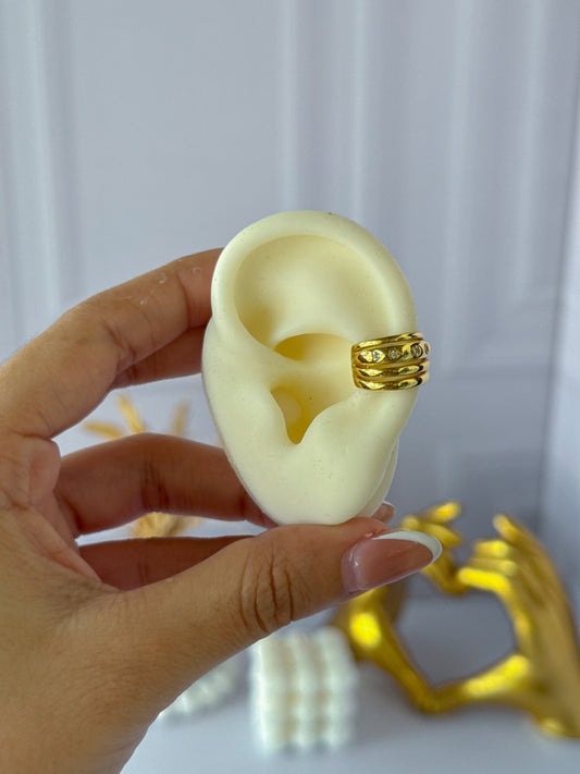 Ear cuff grande triple