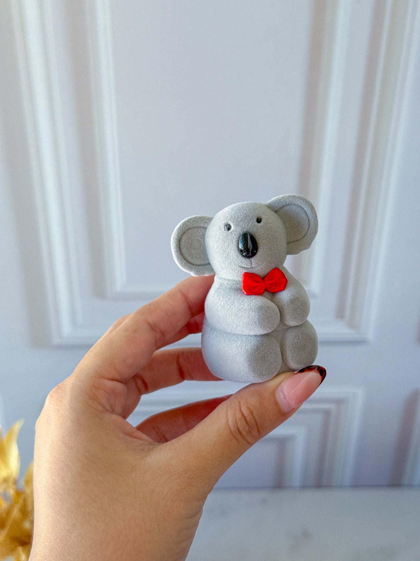 Cofre para anillo koala