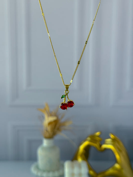 Cadena cereza pequeña