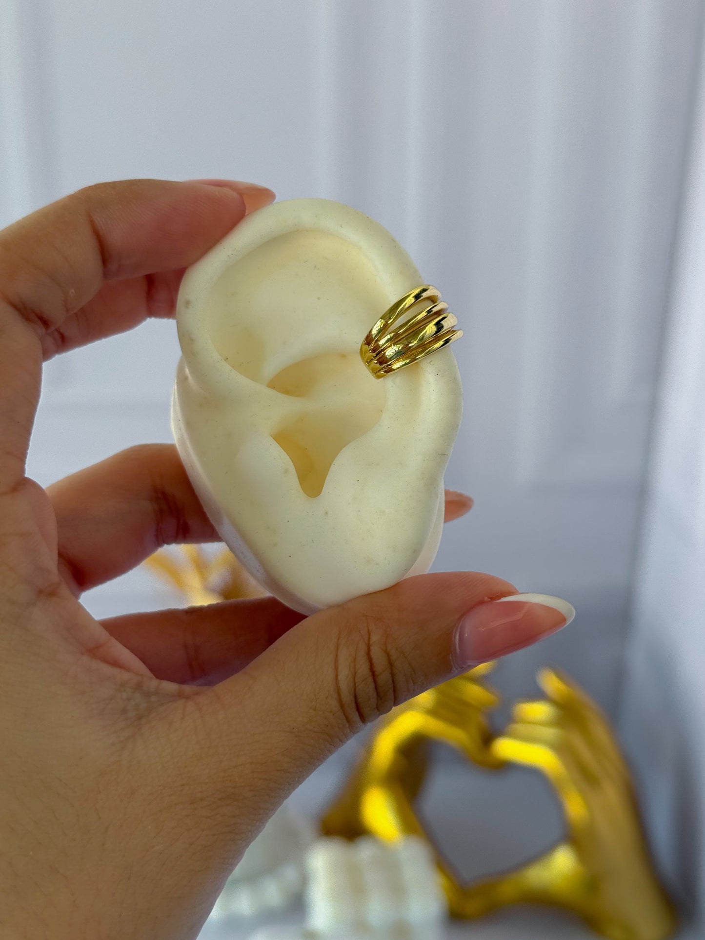 Ear cuff liso grande