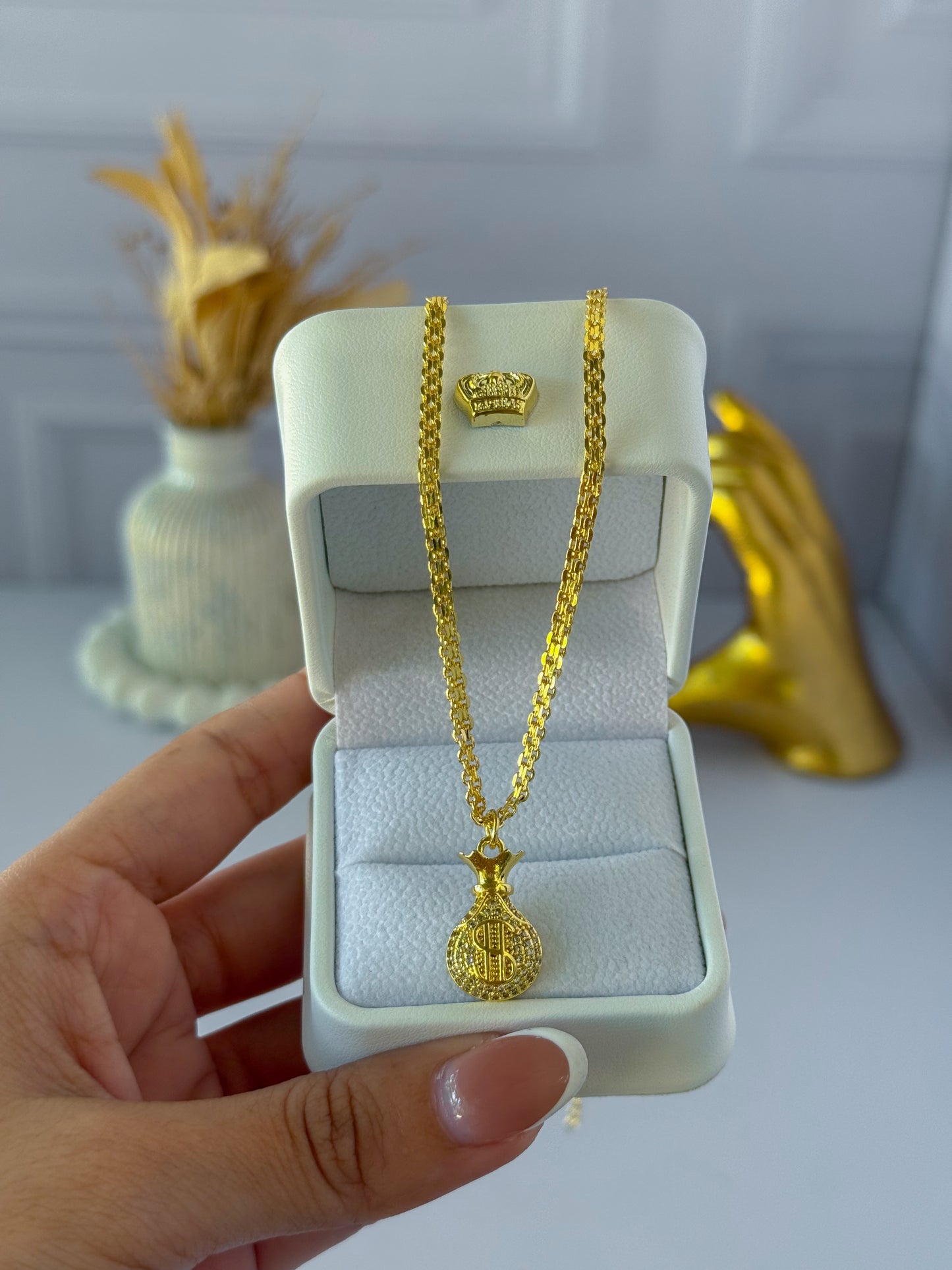 Cadena bolsa de dinero