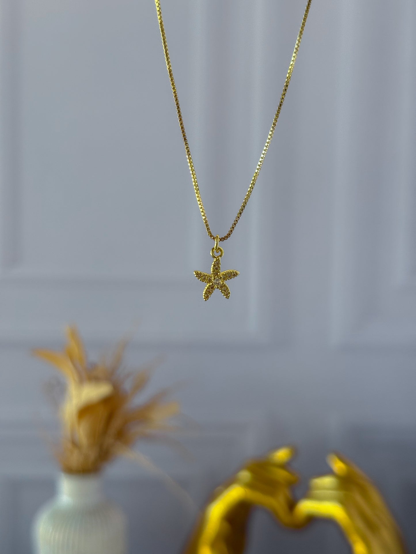 Cadena estrella de mar mini