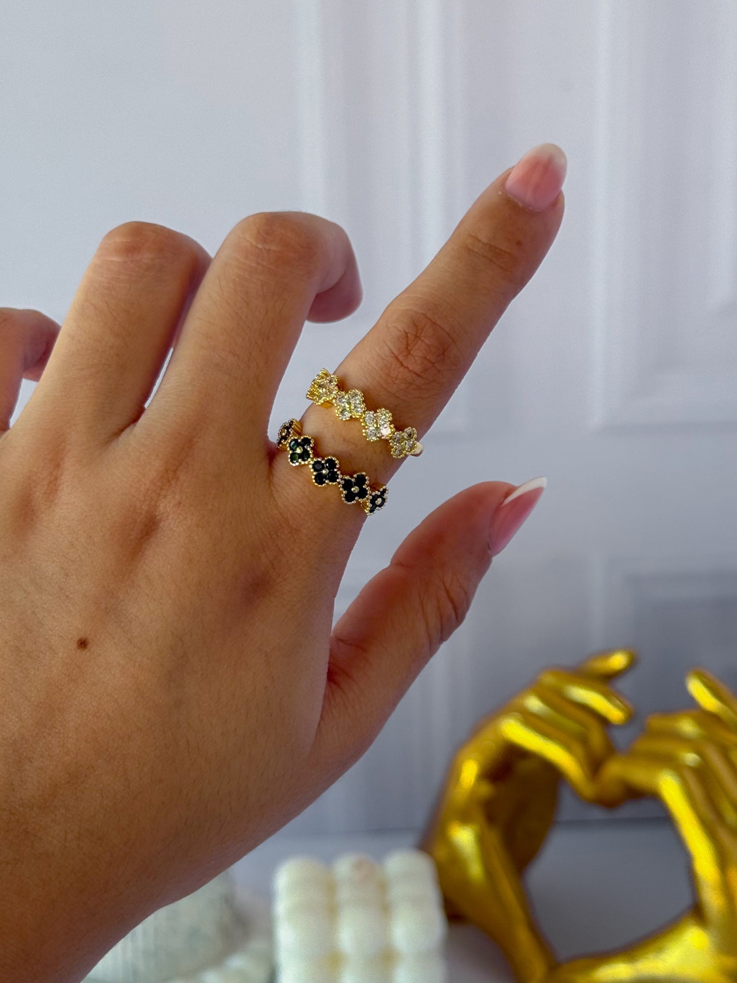 Anillo trébol