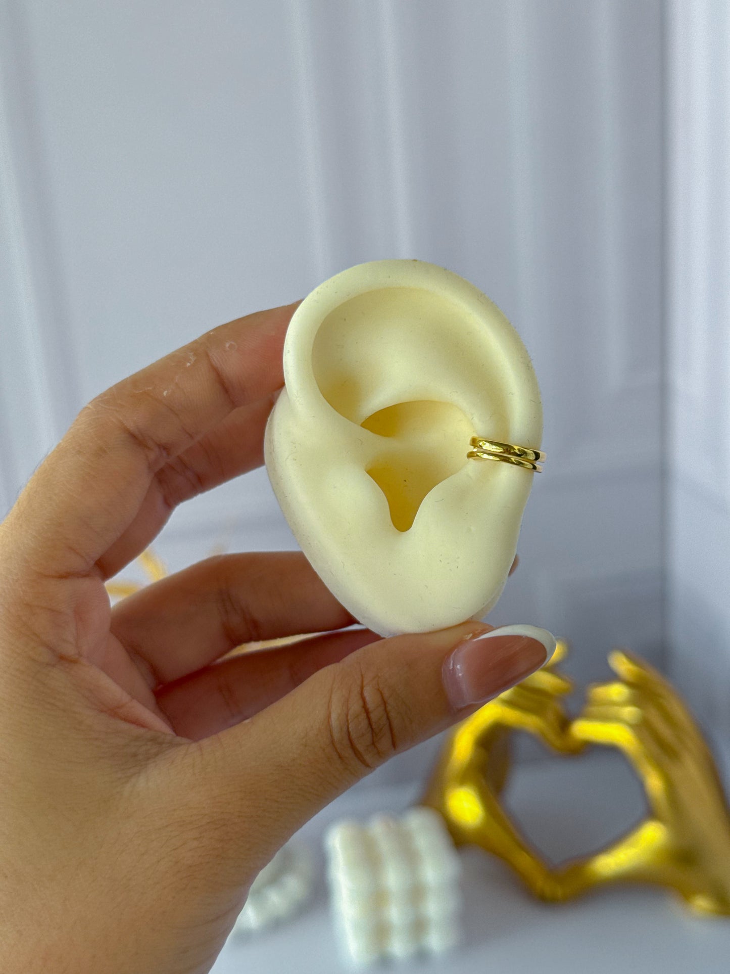 Ear cuff doble delgado