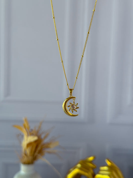 Cadena lunita estrella