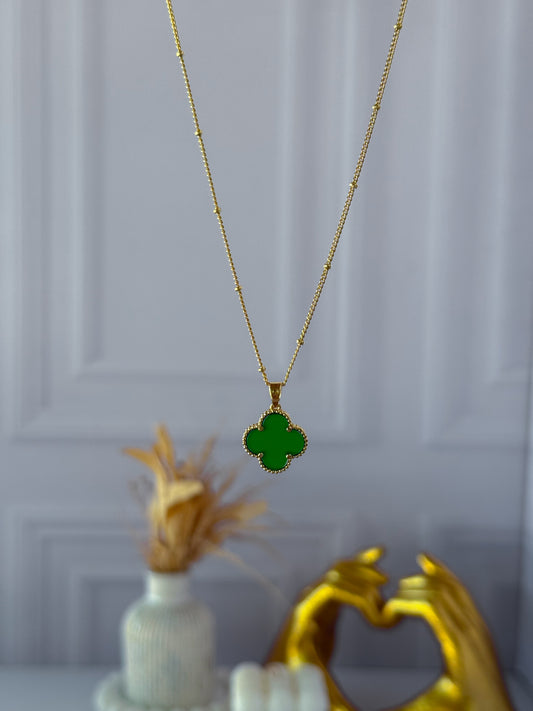 Cadena trébol verde