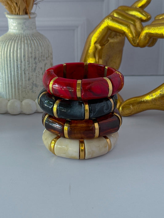 Brazalete acrílico grueso