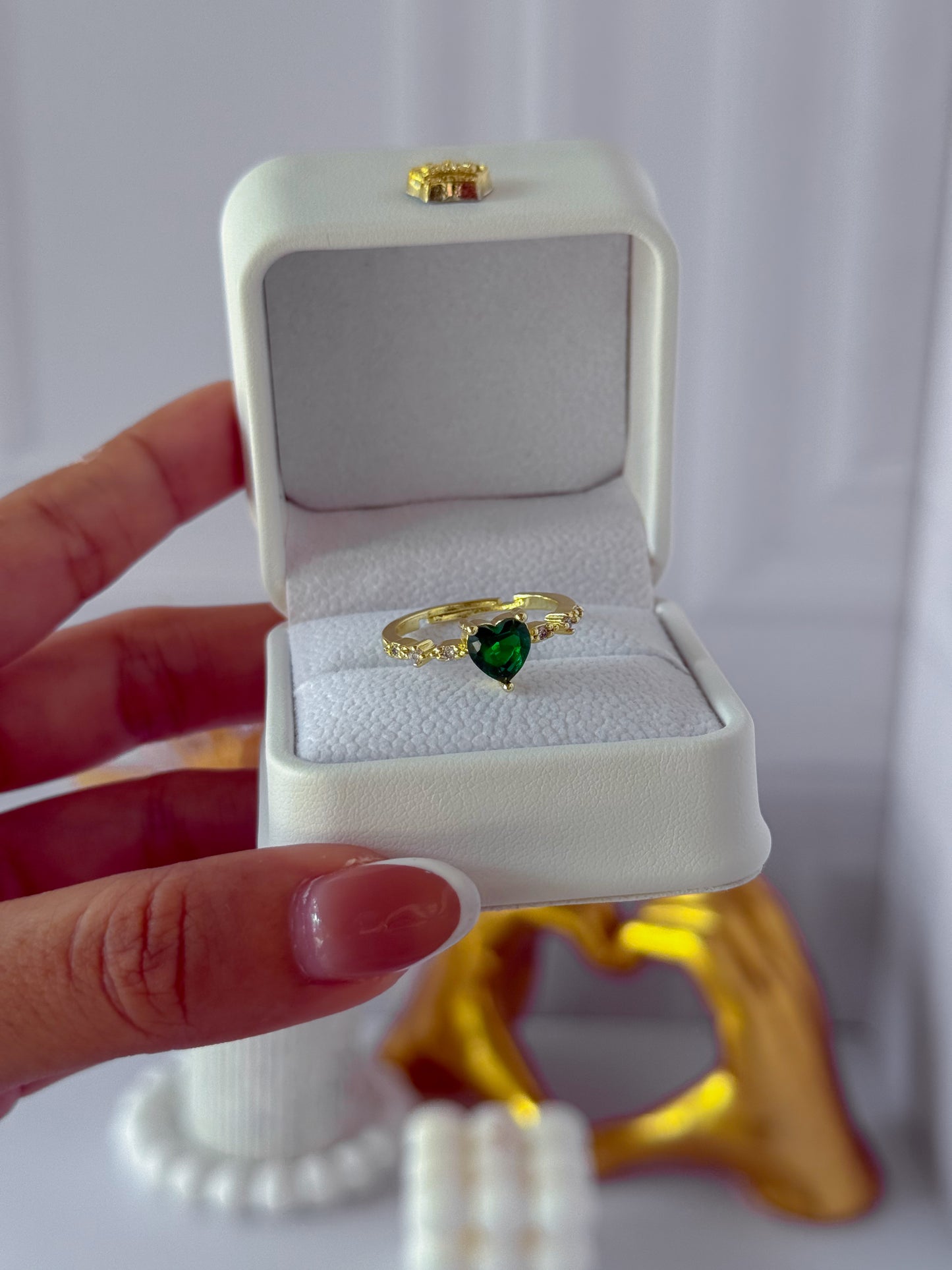 Anillo corazón