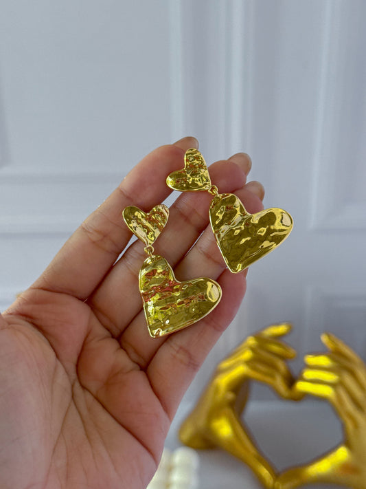 Topos corazón doble