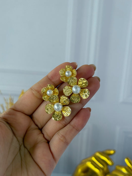 Aretes perla bloom