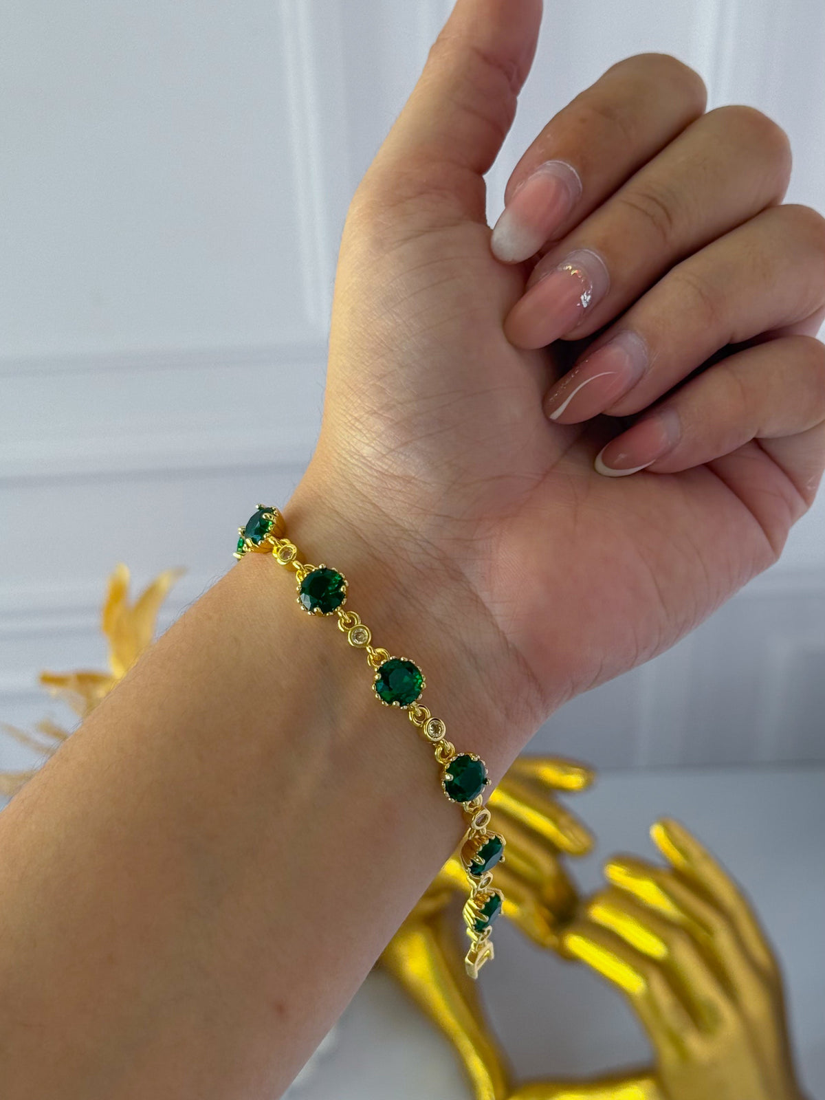 Pulsera princesa verde