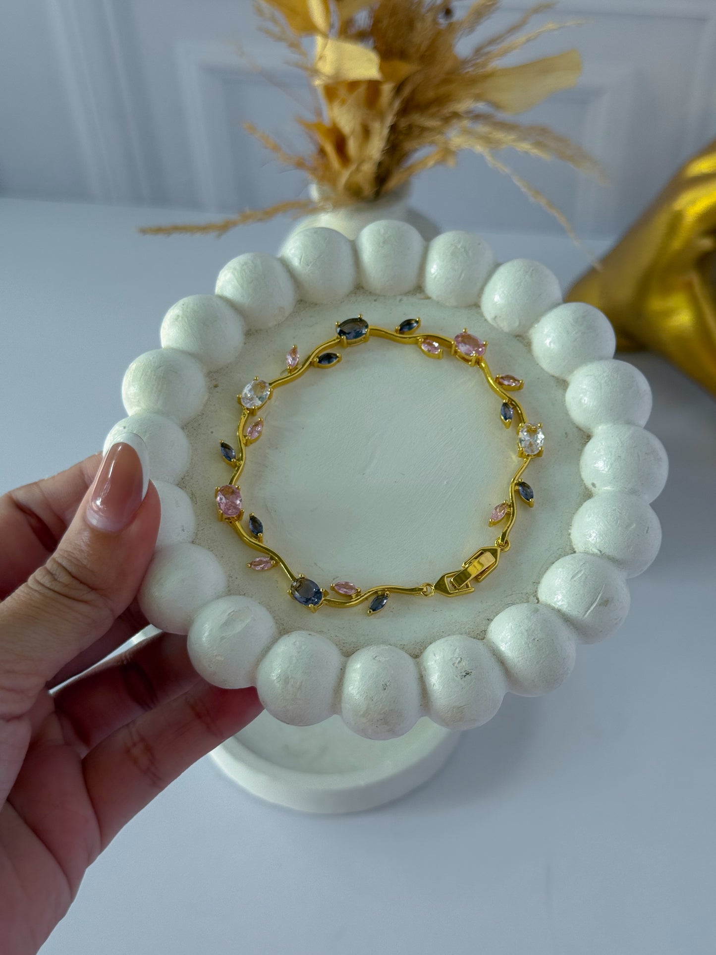 Pulsera tulipán rapunzel