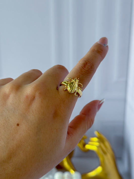 Anillo mariquita