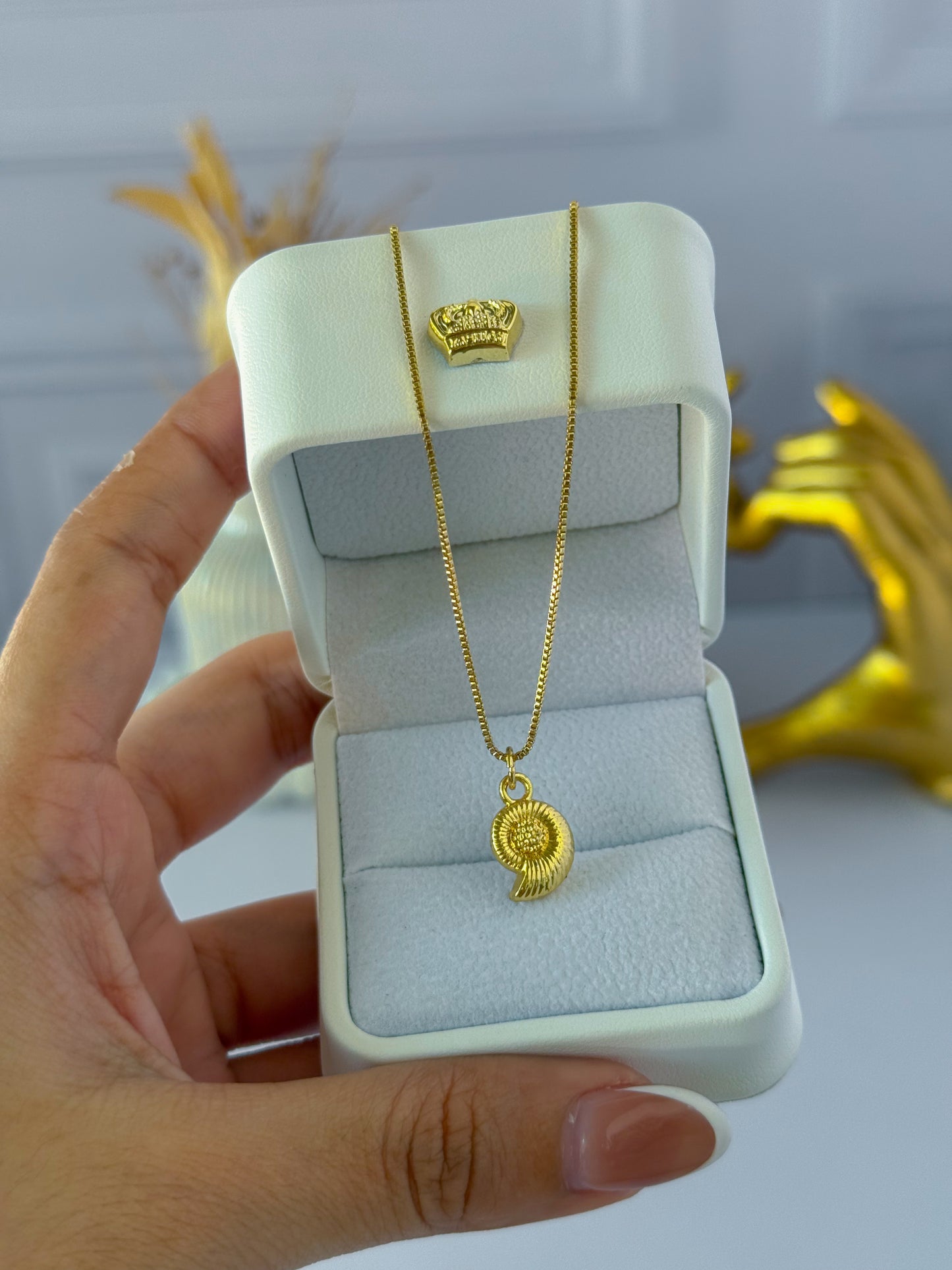 Cadena mini caracol