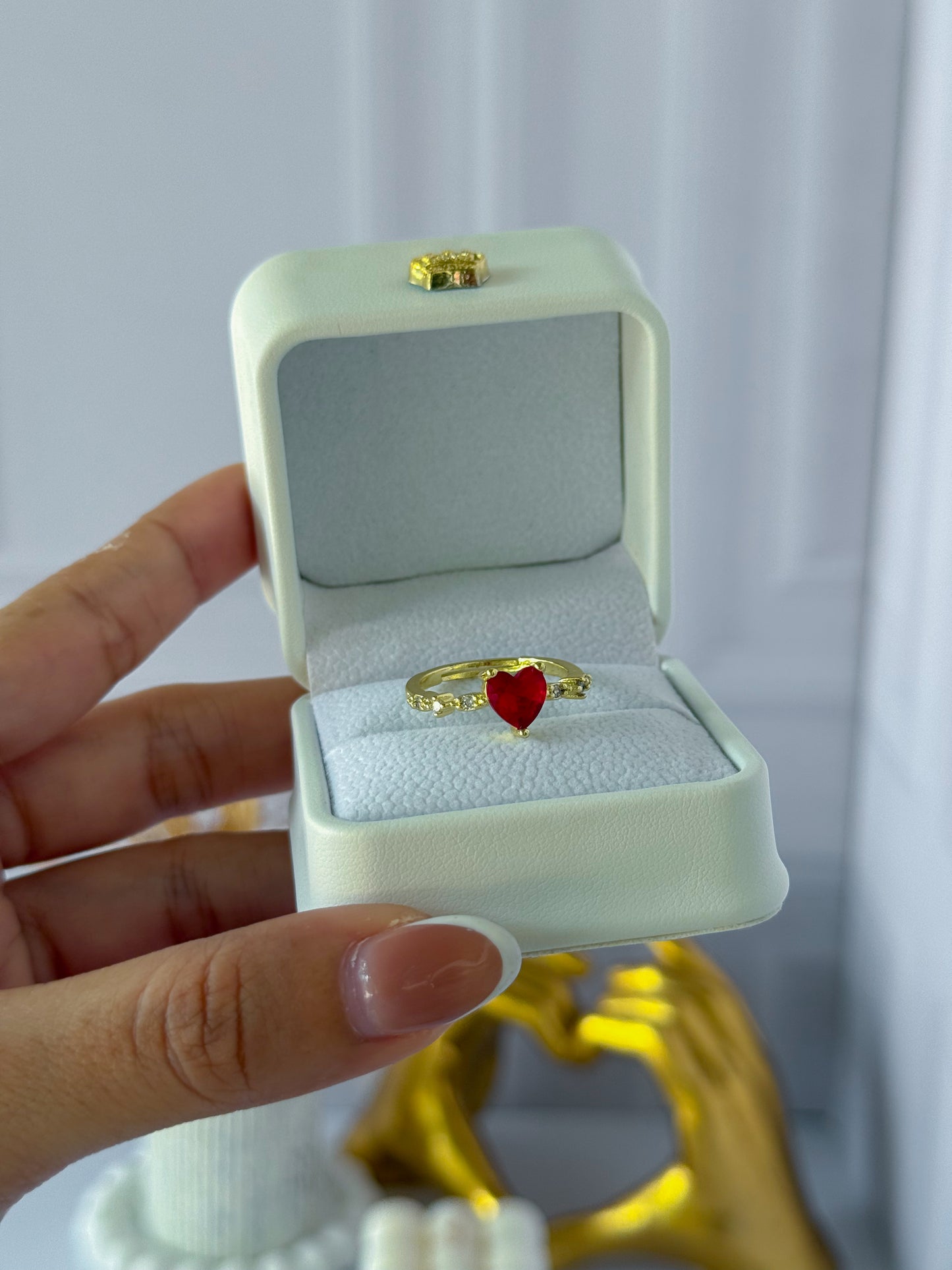 Anillo corazón