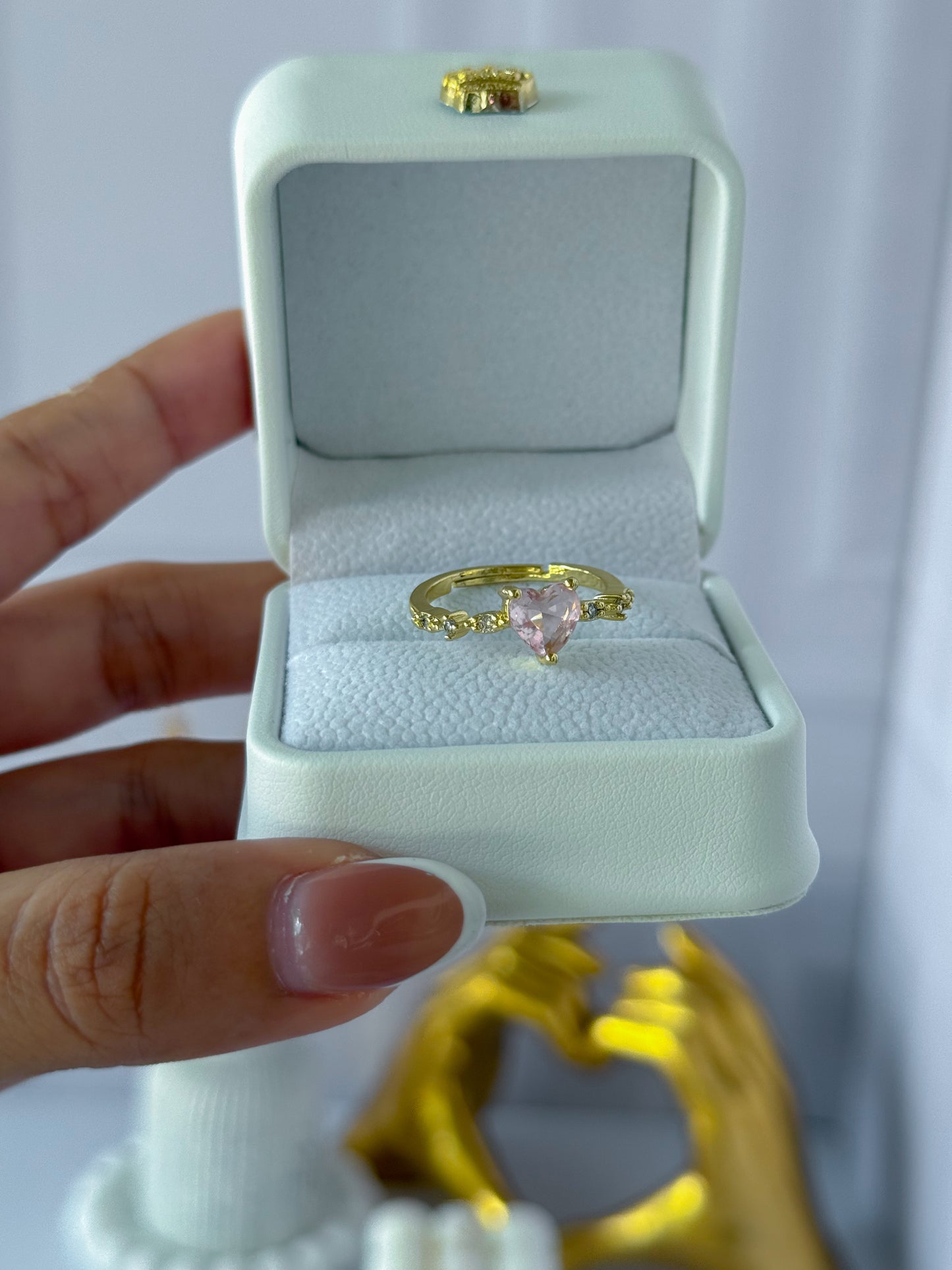 Anillo corazón