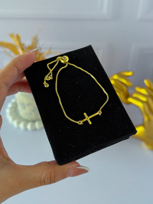 Pulsera Cruz sencilla