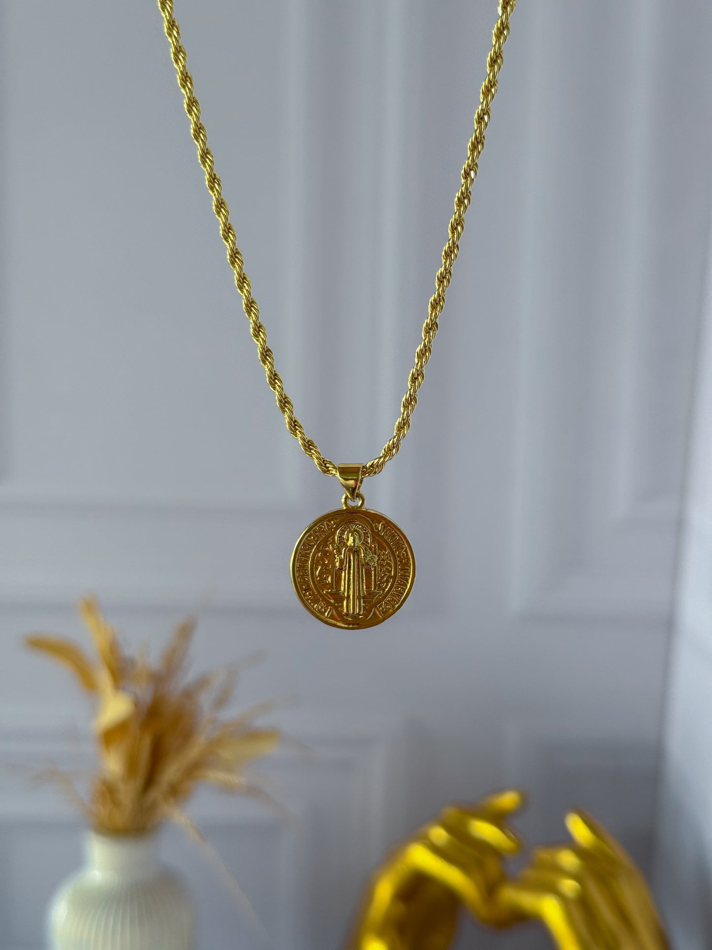 Cadena san Benito con lazo